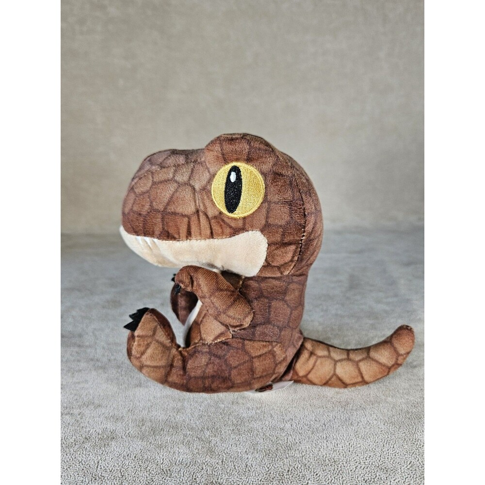 Jurassic Park Brown Velociraptor Dinosaur Stuffed Plush Toy Factory